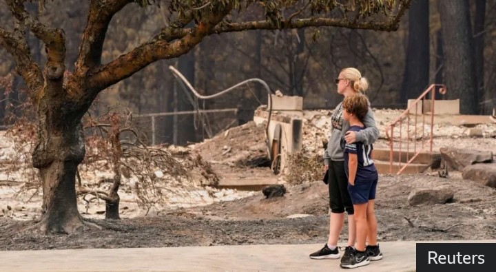 Los incendios forestales en el estado de Washington obligan a 60.000 personas a evacuar sus hogares.